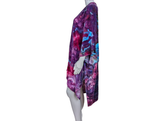 Women's OSFA Tie-dye Kimono Shawl