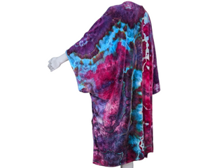 Women's OSFA Tie-dye Kimono Shawl