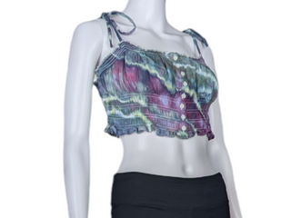 Women's Large Tie-dye Bralette