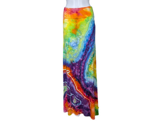 Women's 3XL Tie-dye Maxi Skirt