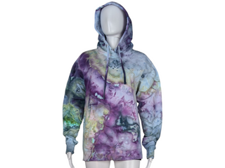 Men's Small Tie-dye Pullover Hoodie