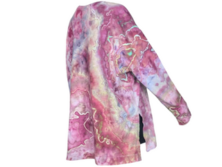 Women's Medium Tie-dye Long Sleeved T-Shirt