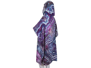 Tie-dye Rayon Poncho Top