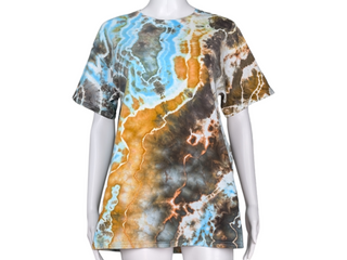 Men's Medium Tie-dye Geode T-Shirt