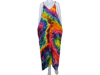 Women's Medium/Large Tie-dye Maxi Dress