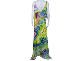 Women's XL Tie-dye Maxi Dress