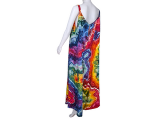 Women's XL Tie-dye Rainbow Jumpsuit