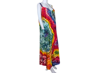 Women's XL Tie-dye Rainbow Jumpsuit