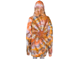 Men's 3XL Spiral Tie Dye Hoodie