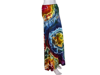 Women's Small Tie-dye Maxi Skirt