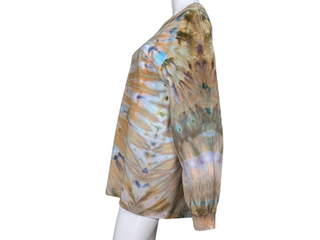 Men's Large Tie-dye Long Sleeve T-Shirt