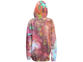 Men's XL Tie-dye Zip Up Hoodie