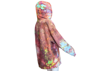 Men's XL Tie-dye Zip Up Hoodie