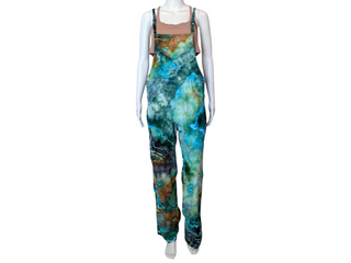 Women's Small Tie-dye Painter's Overalls