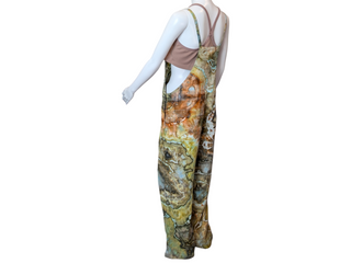 Women's Medium Tie-dye Painters Overalls