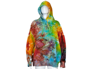 Women's XXL Tie-dye Pullover Buffalo Hoodie