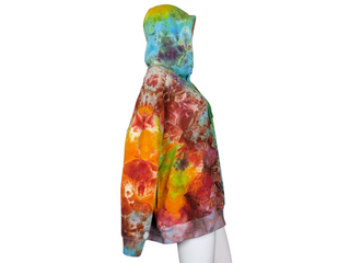 Women's XXL Tie-dye Pullover Buffalo Hoodie