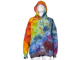 Women's XL Tie-dye Pullover Buffalo Hoodie