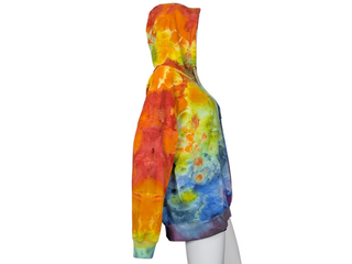 Women's XL Tie-dye Pullover Buffalo Hoodie