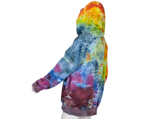 Women's XL Tie-dye Pullover Buffalo Hoodie