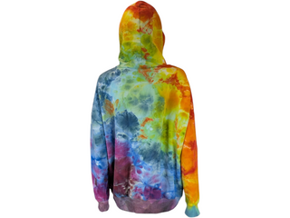 Women's XL Tie-dye Pullover Buffalo Hoodie