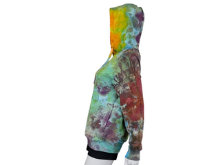 Women's Small Tie-dye Pullover Buffalo Hoodie