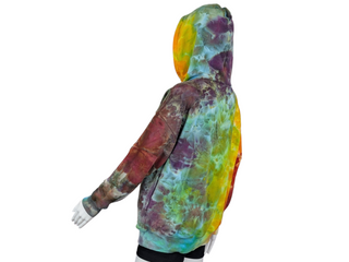 Women's Small Tie-dye Pullover Buffalo Hoodie