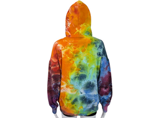 Women's Large Tie-dye Pullover Buffalo Hoodie