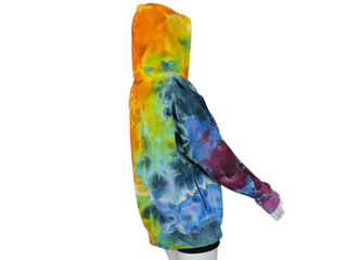 Women's Large Tie-dye Pullover Buffalo Hoodie