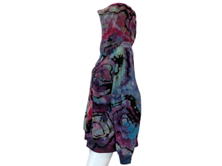 Women's XXL Reverse Tie-dye Pullover Hoodie