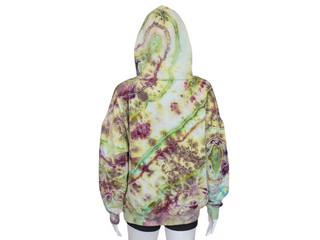 Women's Large Tie-dye Pullover Hoodie