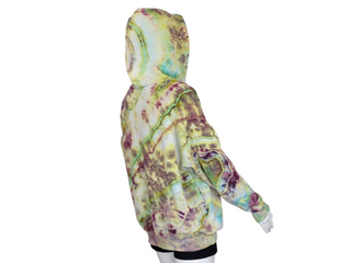 Women's Large Tie-dye Pullover Hoodie