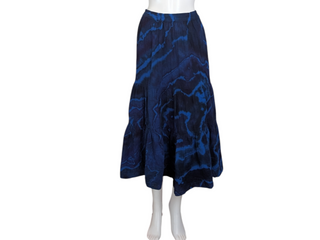 Women's Small Tie-dye Flowy Skirt