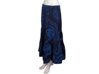 Women's Small Tie-dye Flowy Skirt