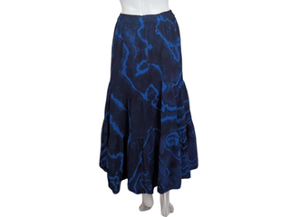 Women's Small Tie-dye Flowy Skirt