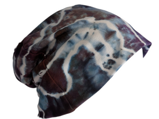 Tie-dye Slouchy Beanie Hat