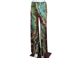 Women's Large Tie-dye Palazzo Pants