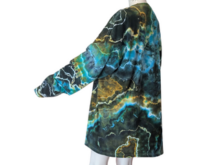 Men's 3XL Tie-dye Long Sleeve T-Shirt