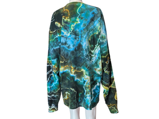 Men's 3XL Tie-dye Long Sleeve T-Shirt