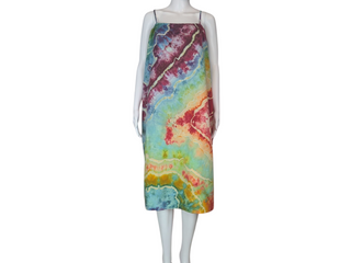 Women's Large Reverse Tie-dye Dress