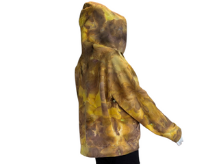 Women's XL Tie-dye Zip Up Hoodie