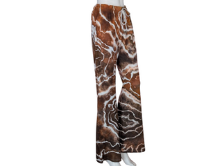 Women's Large Tie-dye Flare Sweatpants