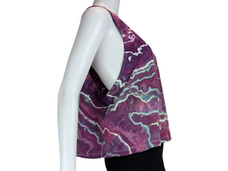 Women's XL Tie-dye Racerback Tank Top