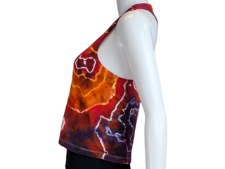 Women's XS Tie-dye Racerback Tank Top