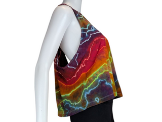 Women's XL Tie-dye Racerback Tank Top