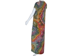 Women's Large Tie-dye T-Shirt Dress