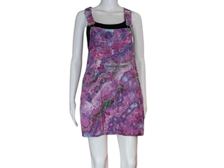 Women's Medium Tie-dye Overall Dress