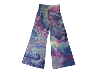 Women's XL Tie-dye Flowy Wide Leg Palazzo Pants