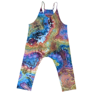 Women's Large Tie-Dye Jumpsuit