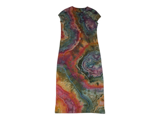 Women's Large Tie-dye T-Shirt Dress